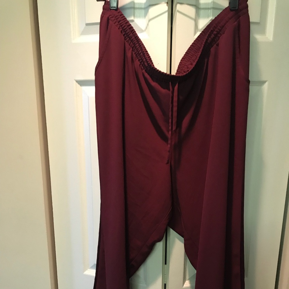 Tuxedo stripe pants